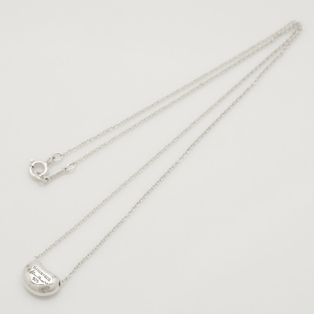  Tiffany & Co. Peretti Mini  Bean Necklace  Sterling Silver 925 