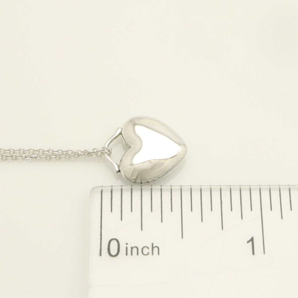 TIFFANY&Co.  パフ ハート ネックレス AG925