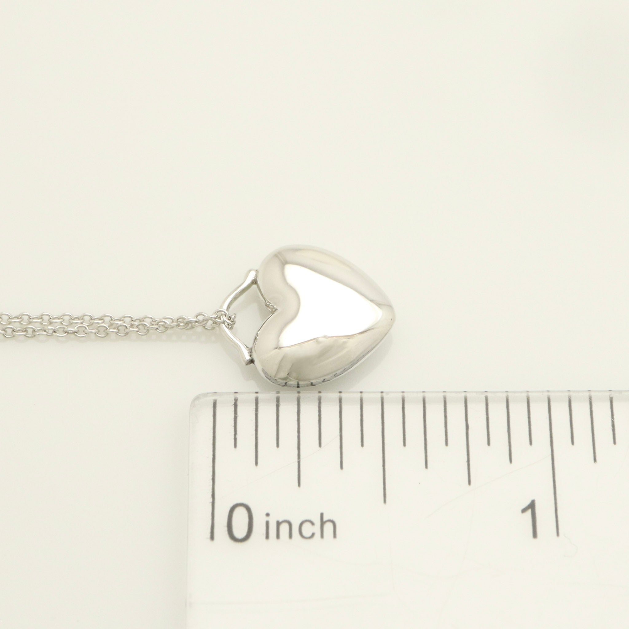 TIFFANY&Co.  パフ ハート ネックレス AG925