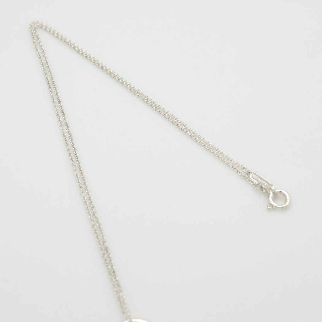 Tiffany & Co 1837 Padlock Necklace Pendant Sterling Silver 925 Chain