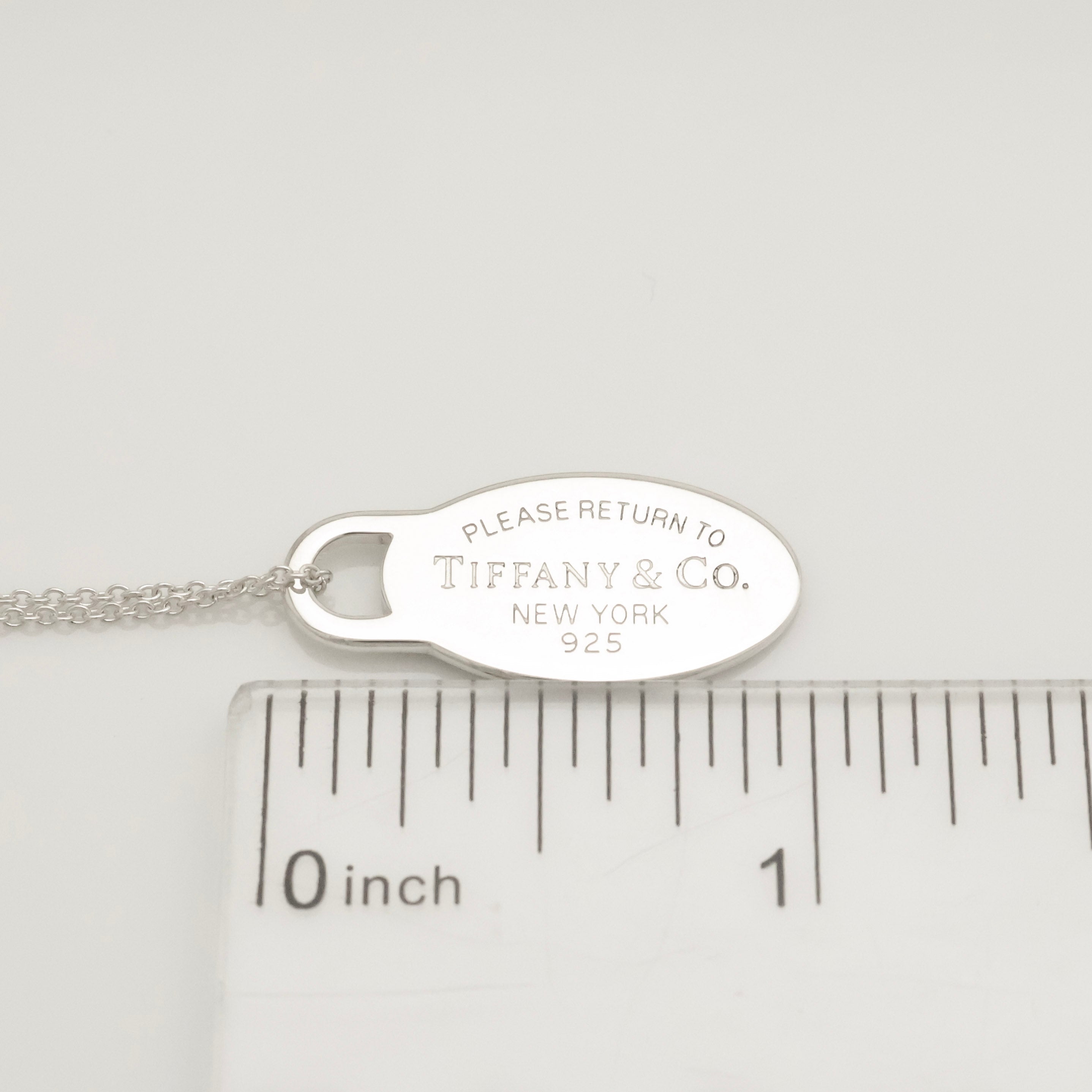 TIFFANY&Co.リターントゥ ティファニー オーバル ネックレス AG925