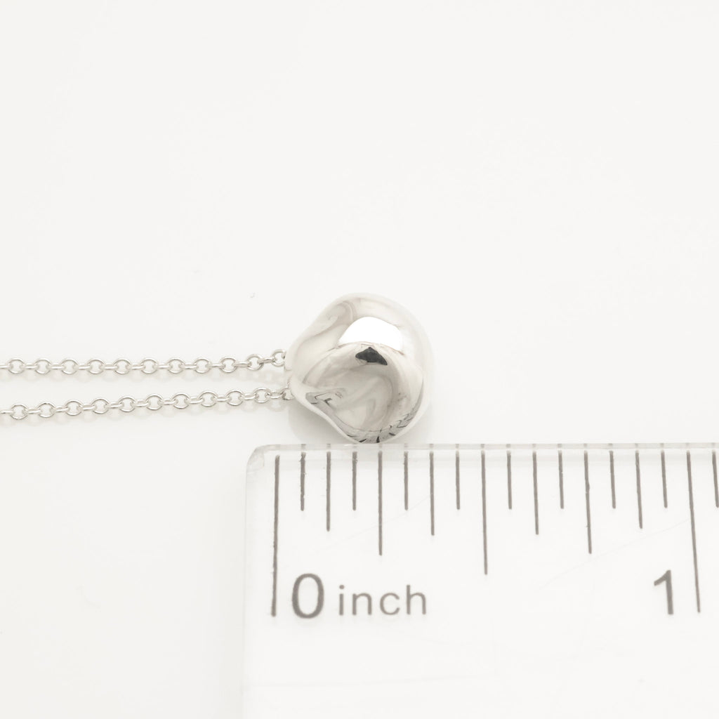 Tiffany & Co. Elsa Peretti Nugget Necklace Sterling Silver 925 