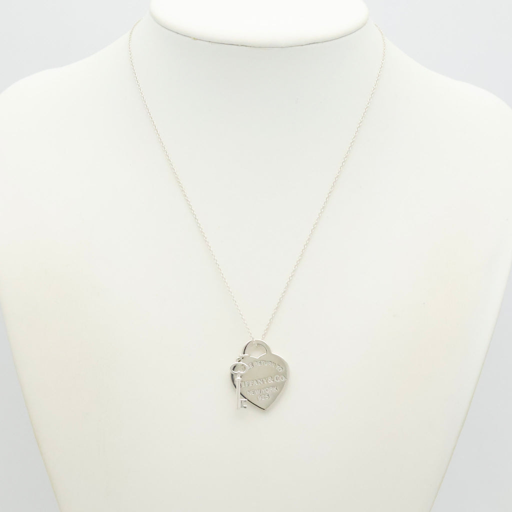 TIFFANY&Co. リターントゥ ティファニー ハート タグ キー ネックレス AG925