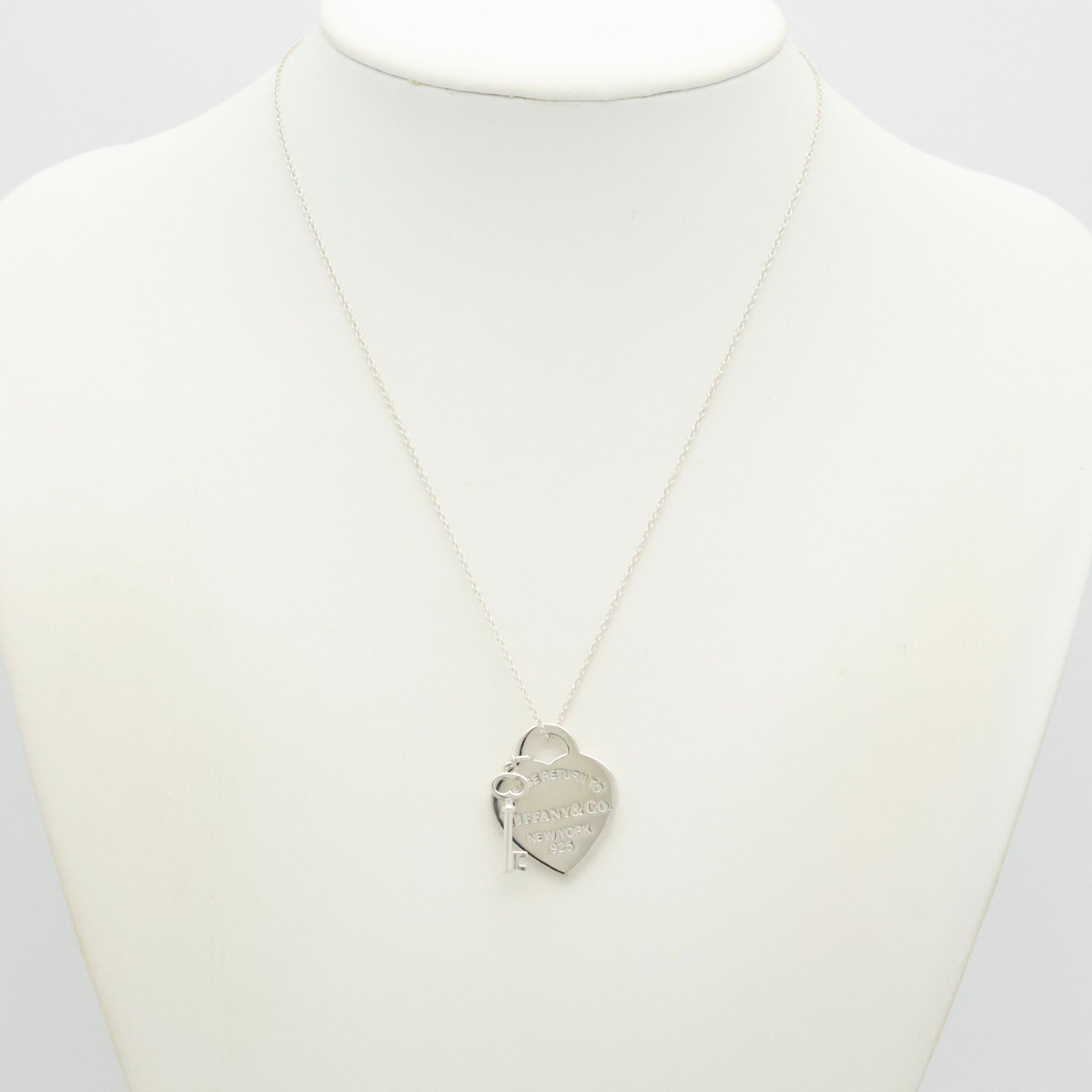 TIFFANY&Co. リターントゥ ティファニー ハート タグ キー ネックレス AG925