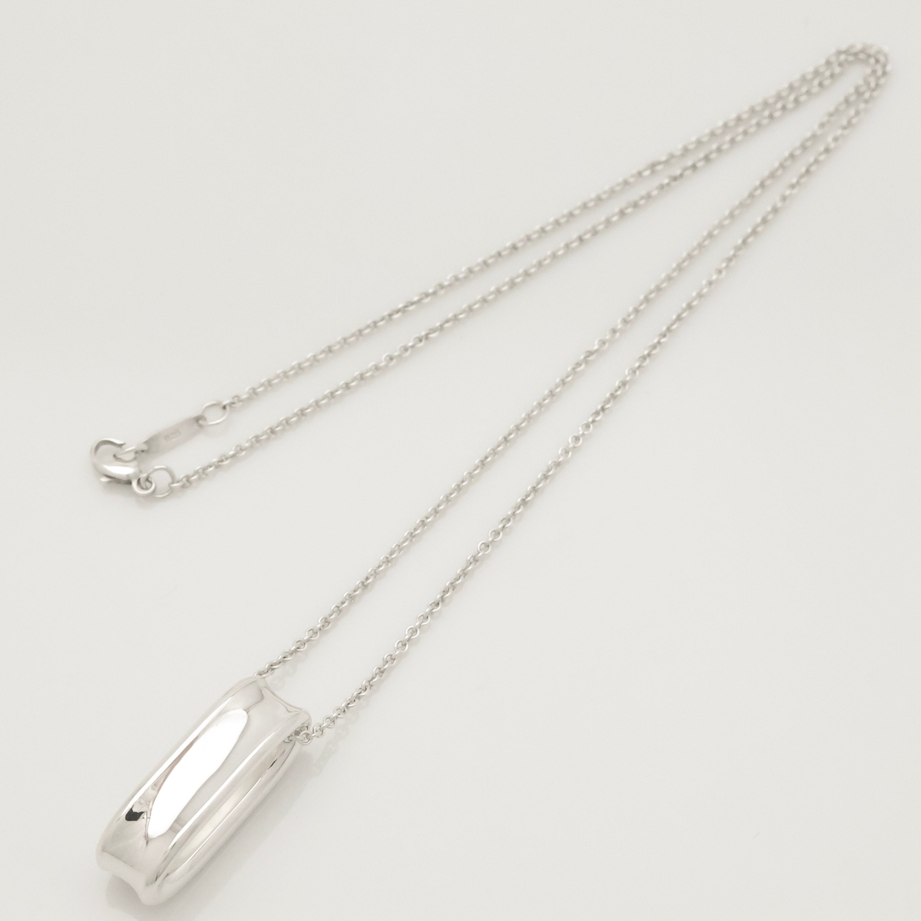 TIFFANY&Co. 1837 オーバル ループ ネックレス AG925