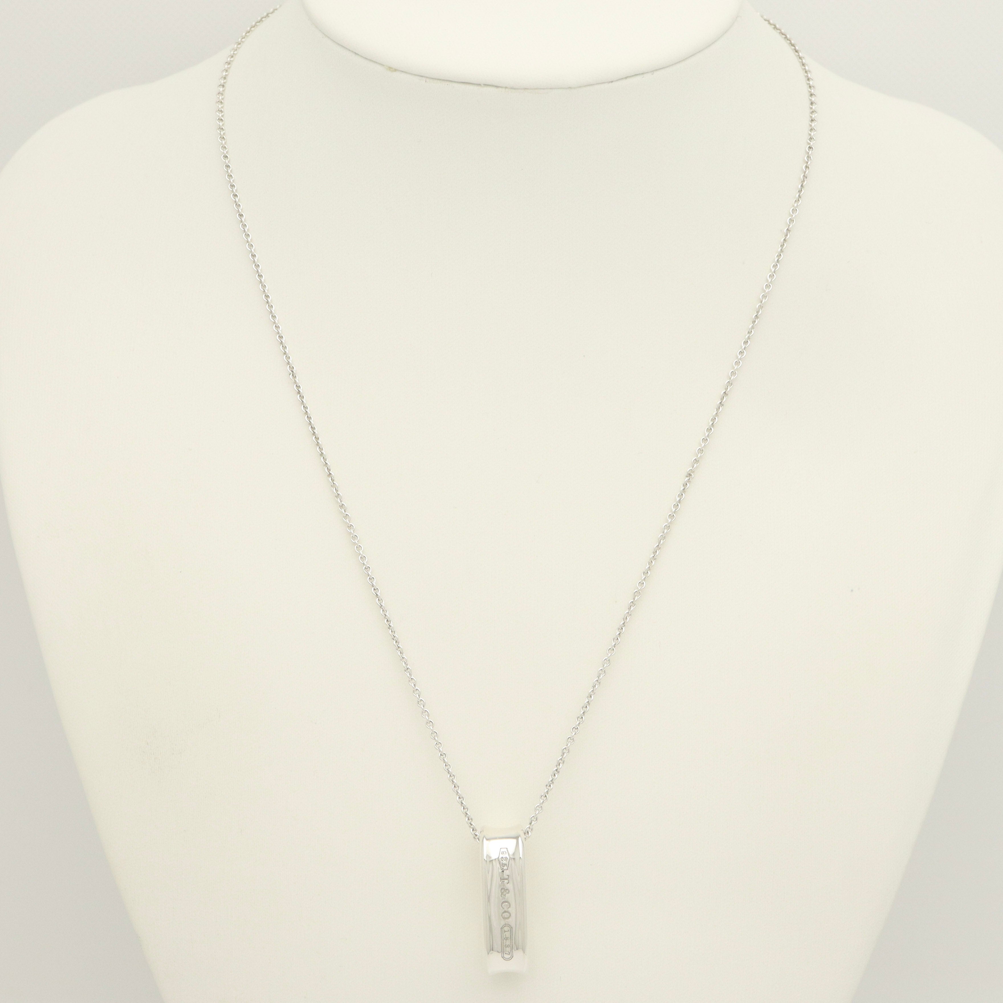 TIFFANY&Co. 1837 オーバル ループ ネックレス AG925