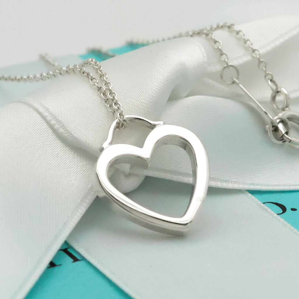 TIFFANY&Co. センチメンタル ハート ネックレス AG925