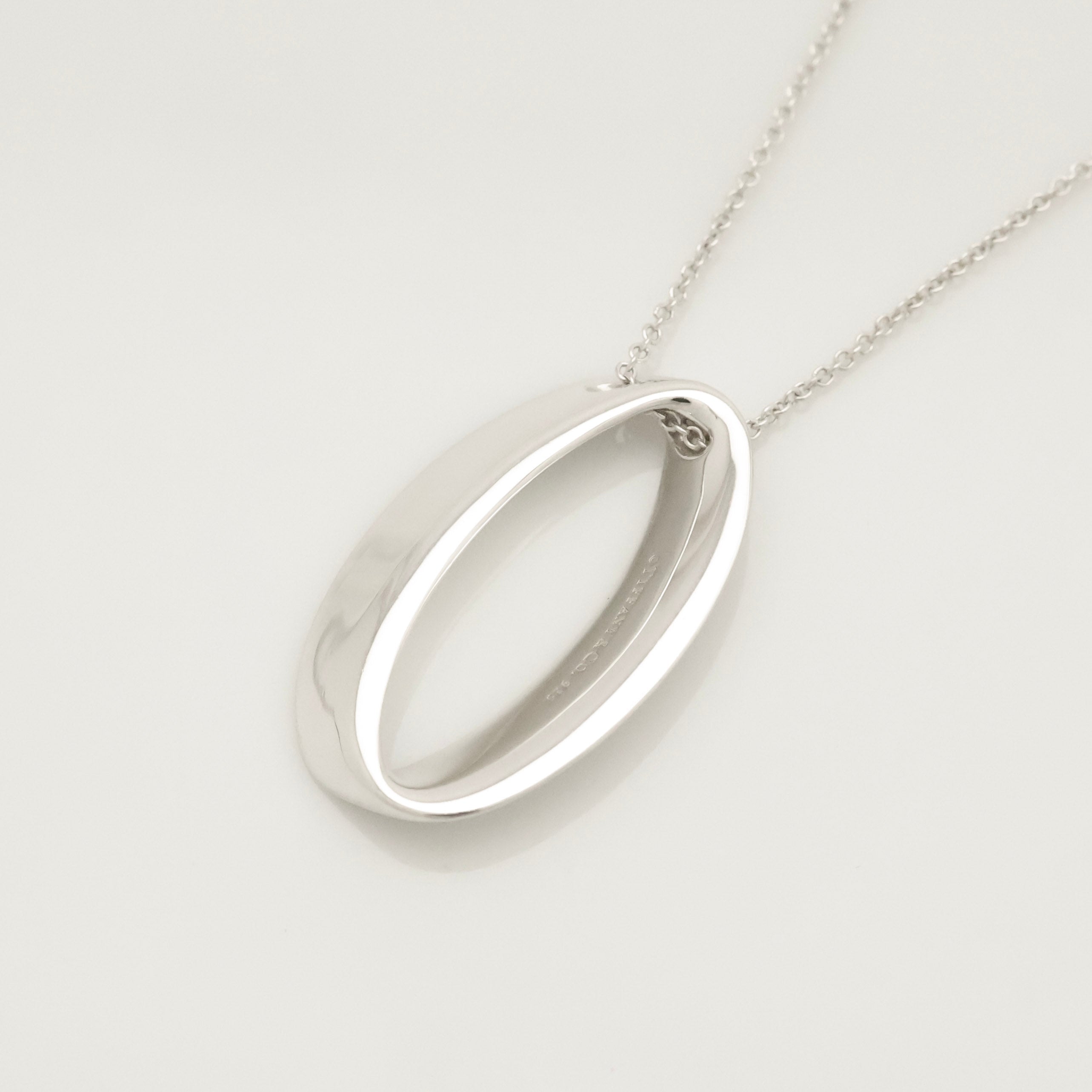 TIFFANY&Co. ジオメトリック オーバル ネックレス AG925 – Cocoro shop