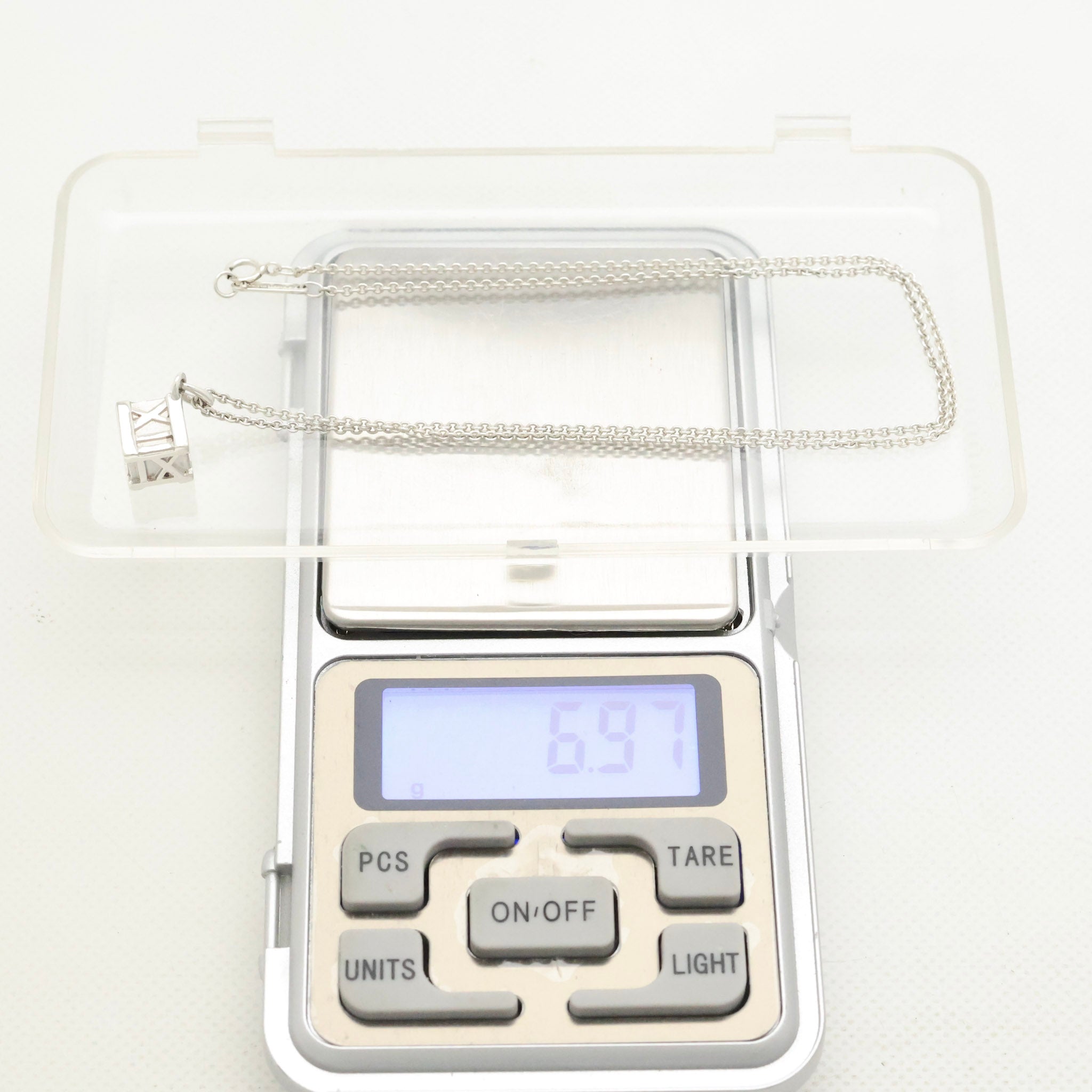 TIFFANY&Co.  アトラス キューブ ネックレス AG925