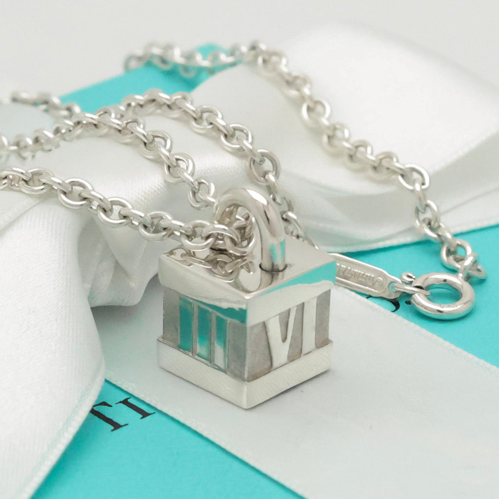 TIFFANY&Co. アトラス ロック キューブ ネックレス AG925