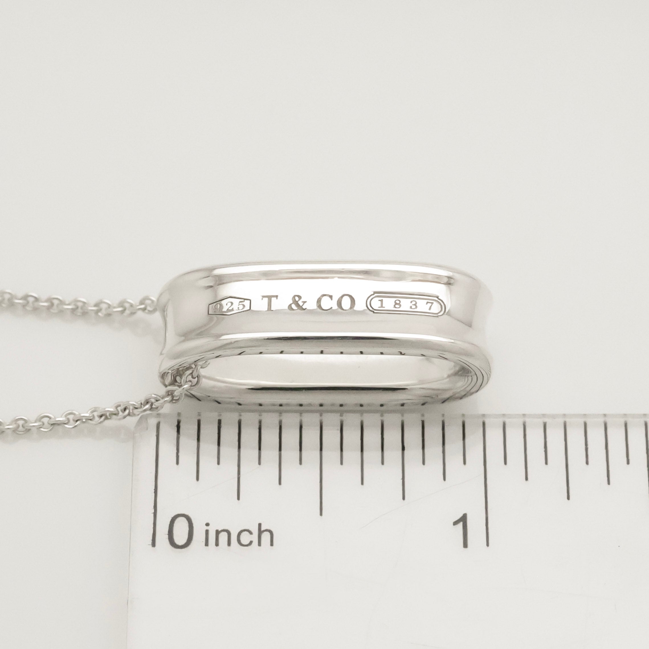 TIFFANY&Co. 1837 オーバル ループ ネックレス AG925