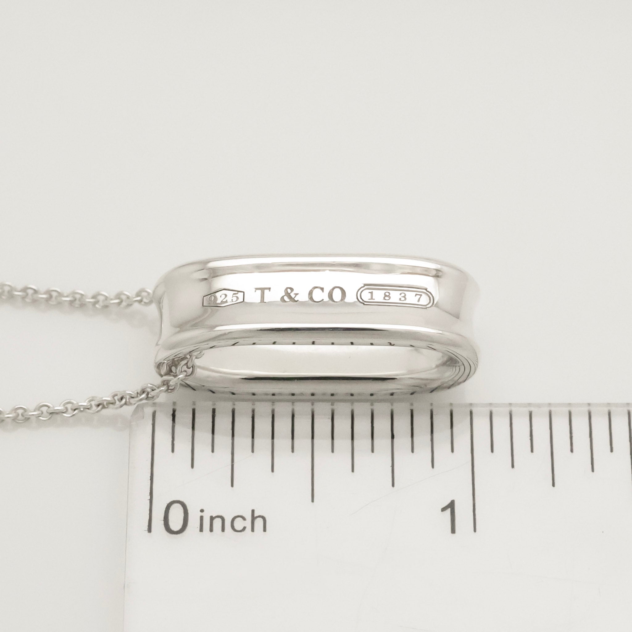 TIFFANY&Co. 1837 オーバル ループ ネックレス AG925