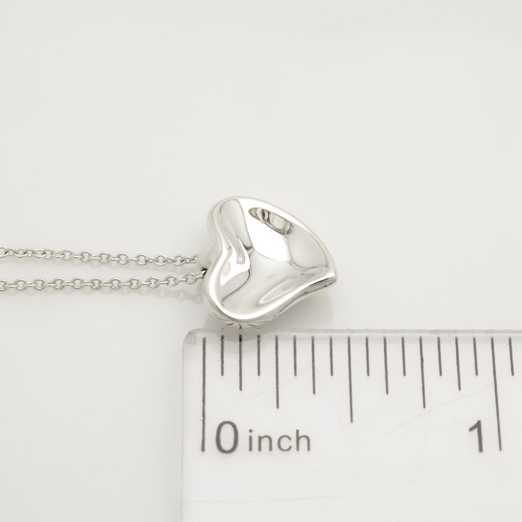 TIFFANY&Co. カーブド ハート エルサペレッティ ネックレス AG925