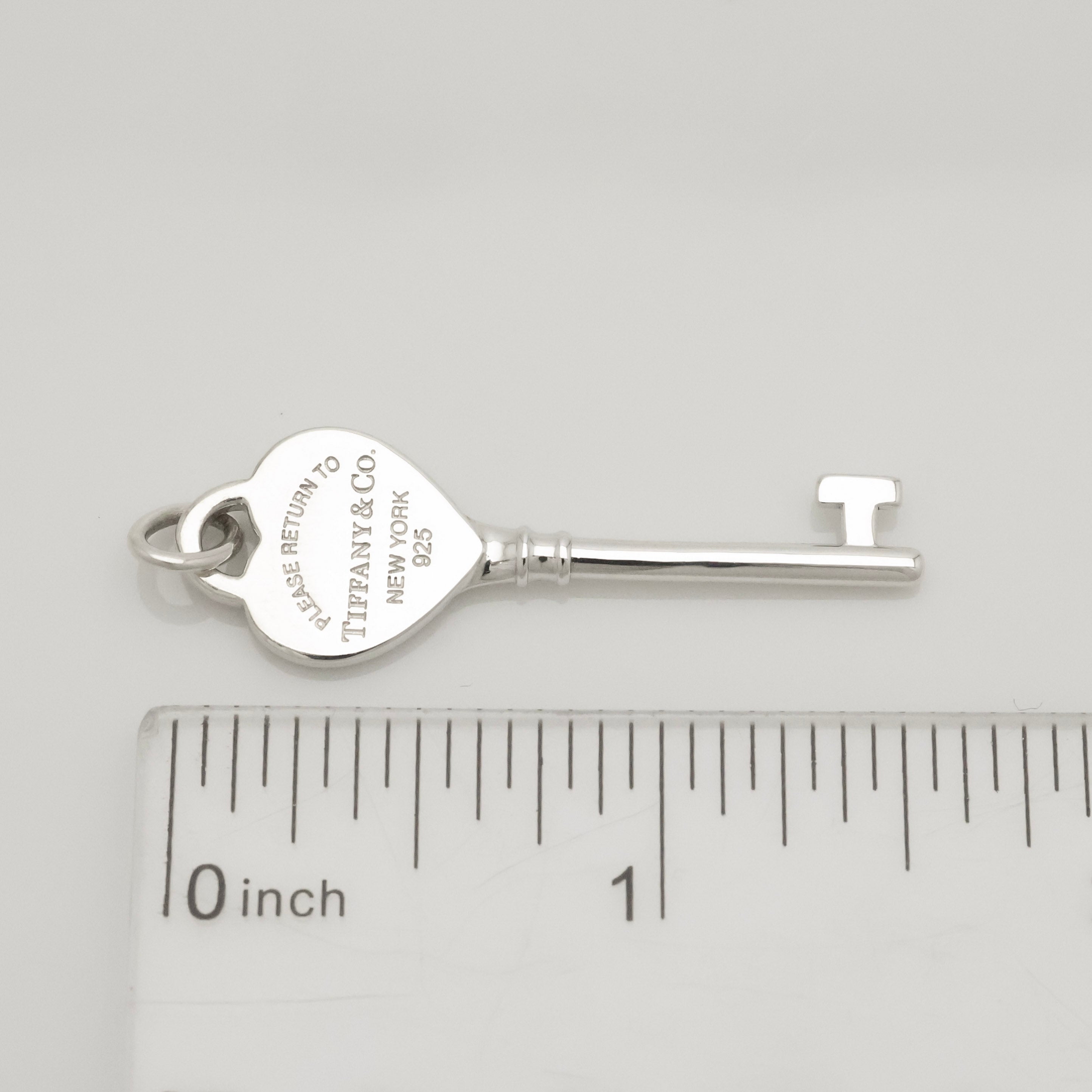 TIFFANY&Co. リターントゥ ティファニー ハート キー チャーム AG925