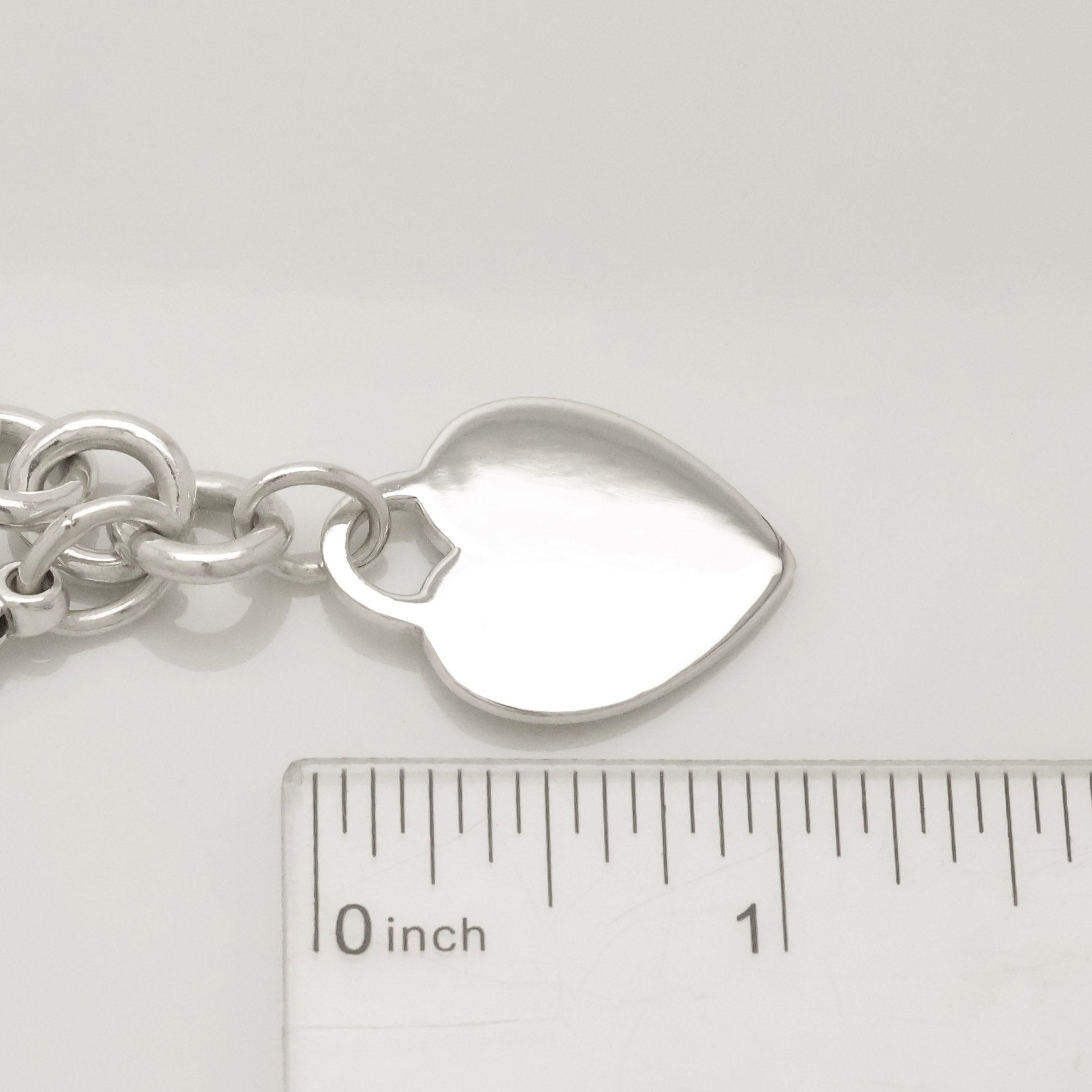 TIFFANY&Co. ハート タグ チェーン ブレスレット AG925