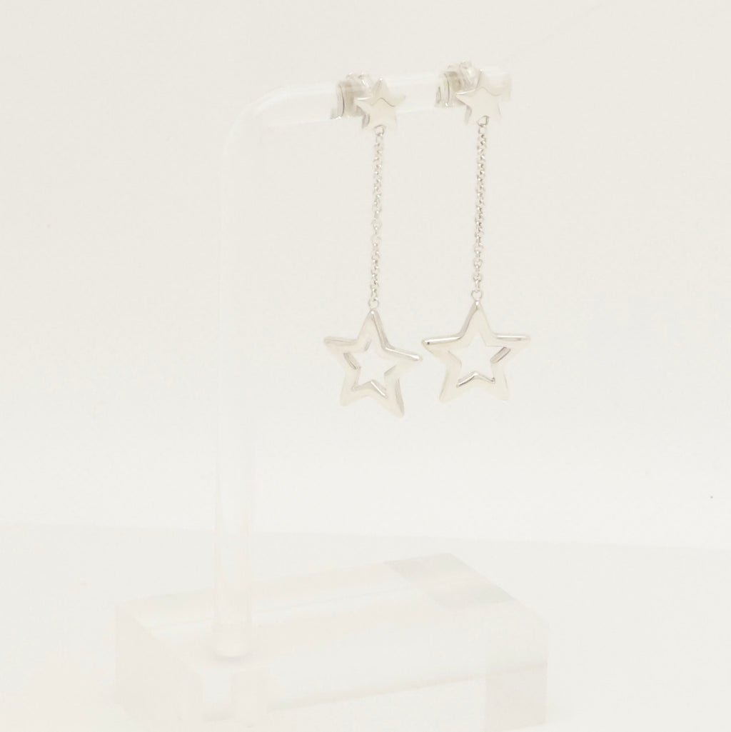 TIFFANY&Co. スター リンク ドロップ スタッド ピアス AG925
