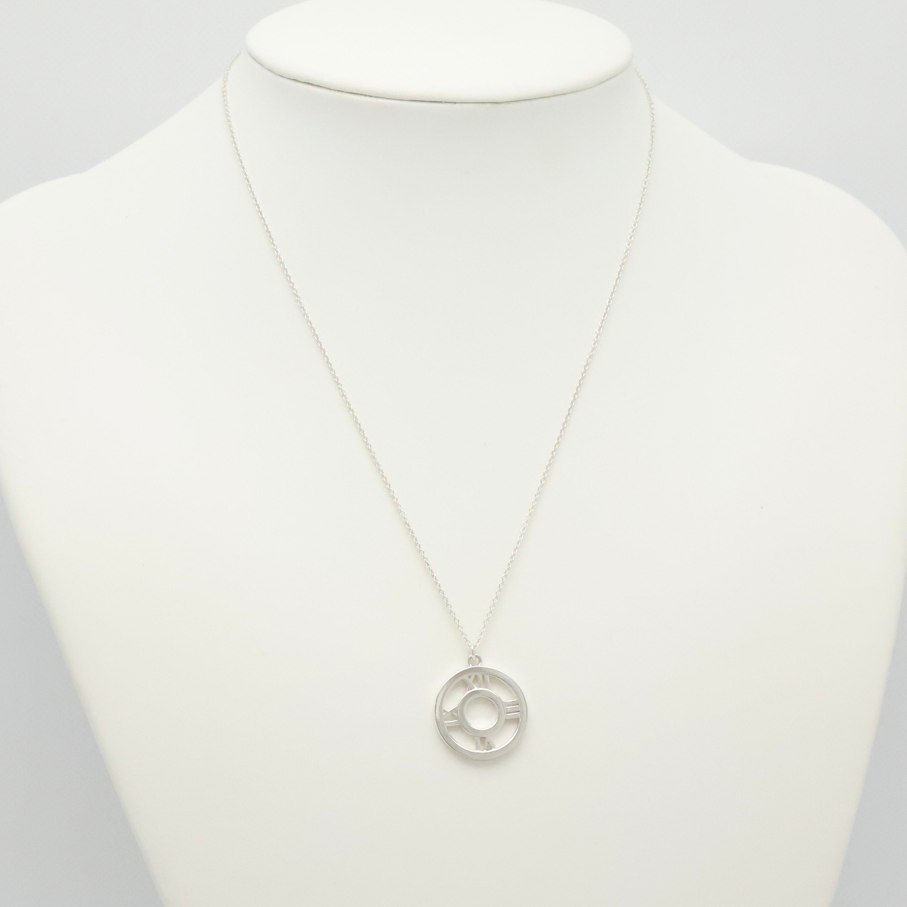 TIFFANY&Co. オープン アトラス サークル ネックレス AG925