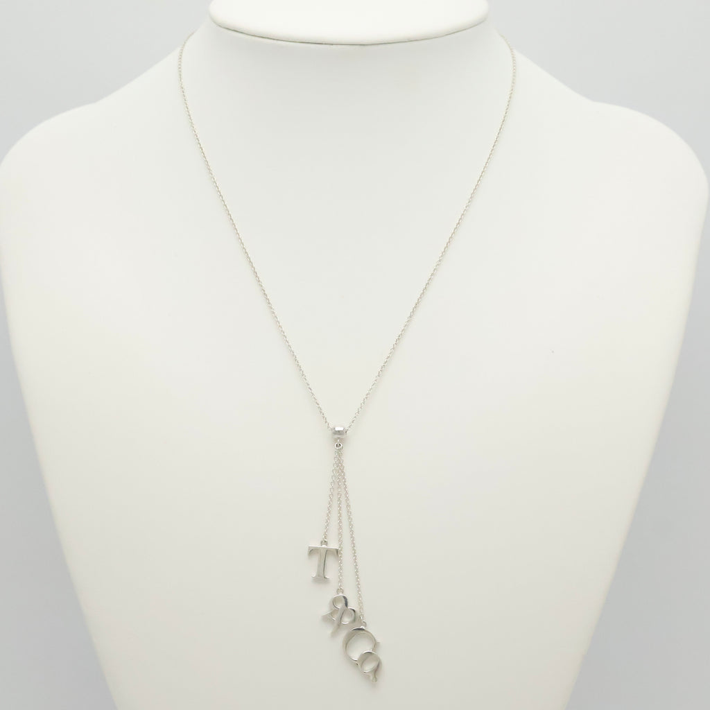 TIFFANY&Co. T＆CO. ロゴ アイコン スイング ネックレス AG925