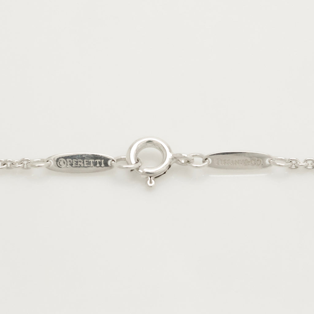  Tiffany & Co. Infinity Cross Necklace Pendant  Sterling Silver 925 