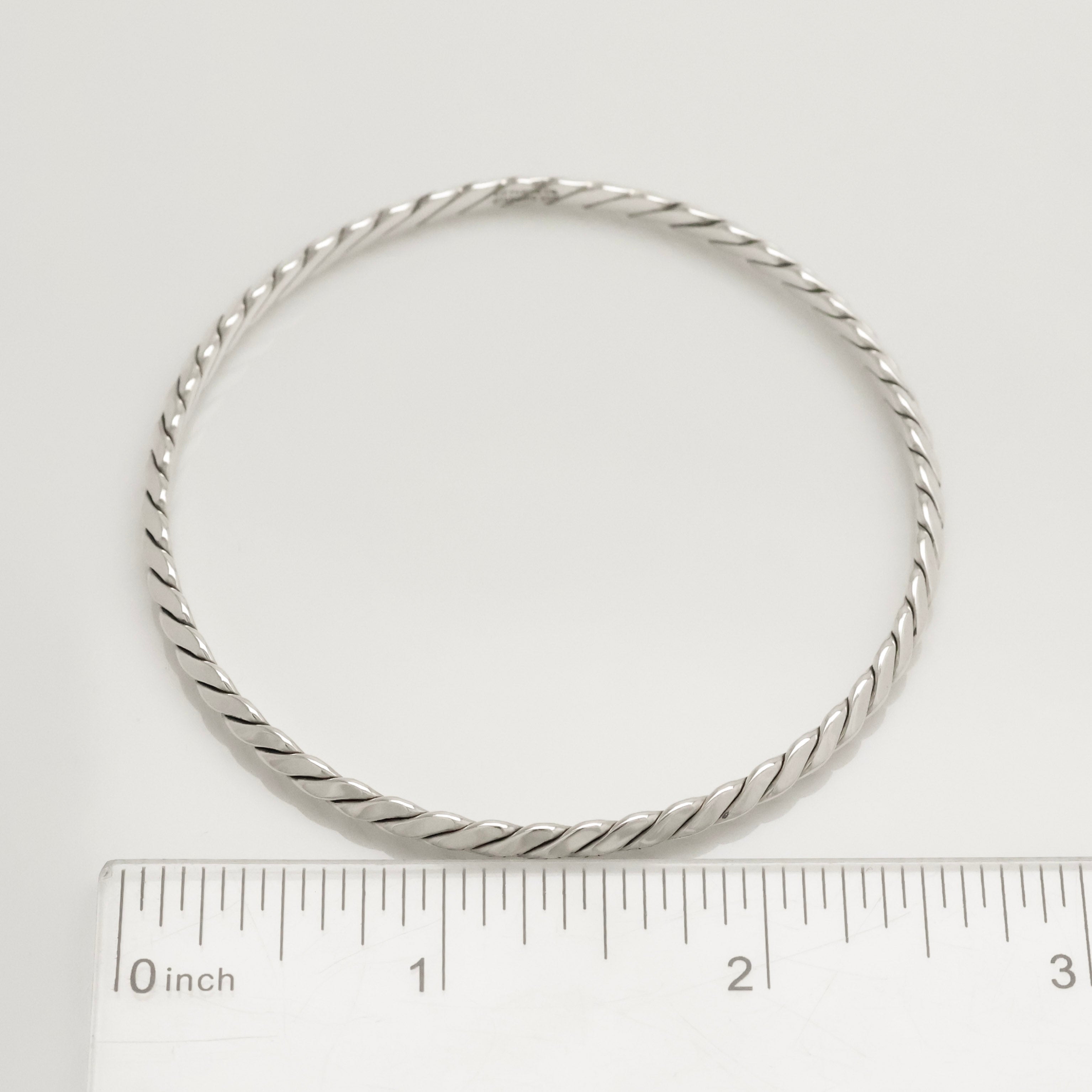 TIFFANY&Co. ツイスト ロープ バングル ブレスレット AG925