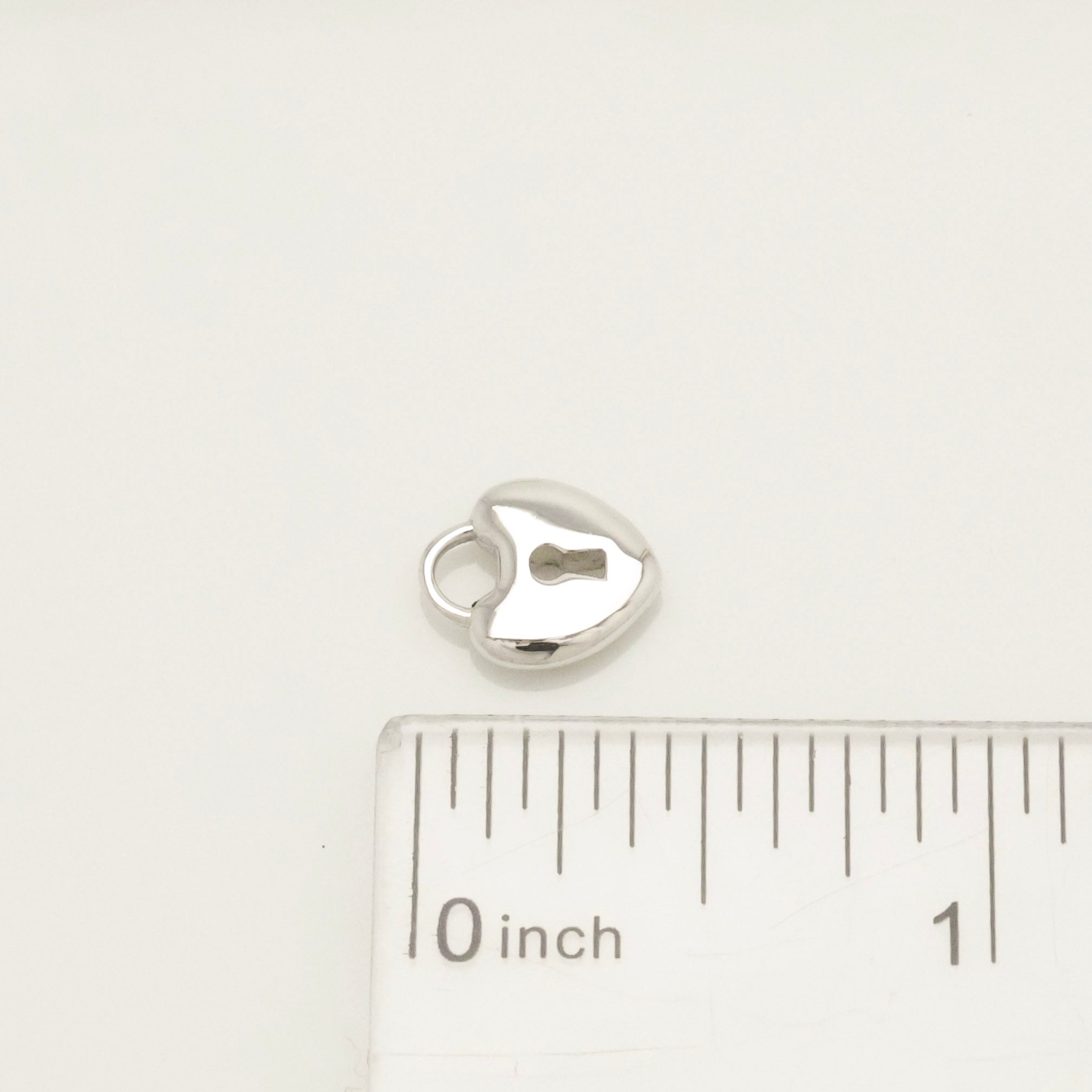 TIFFANY&Co. ハート ロック キーホール チャーム AG925