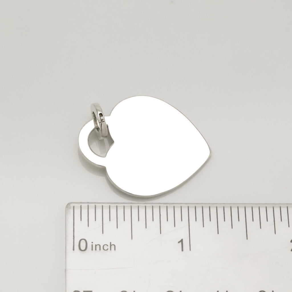 TIFFANY&Co. ミディアム ハート タグ チャーム AG925
