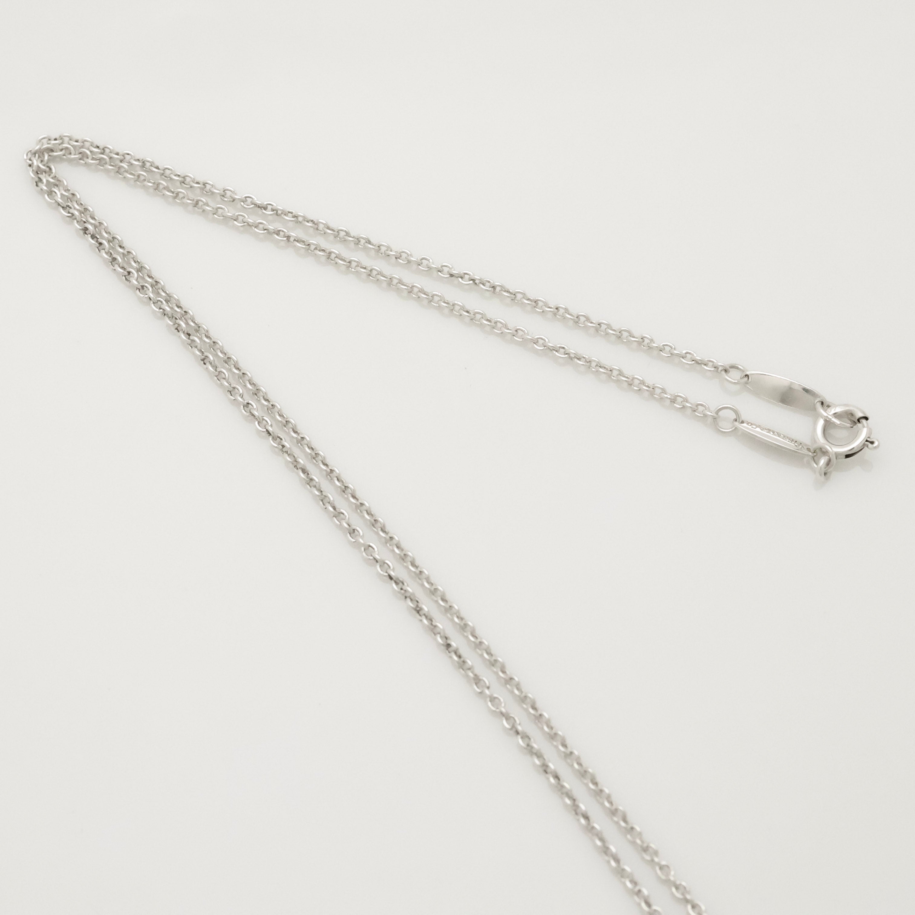 TIFFANY&Co. レター イニシャル T エルサペレッティ ネックレス AG925