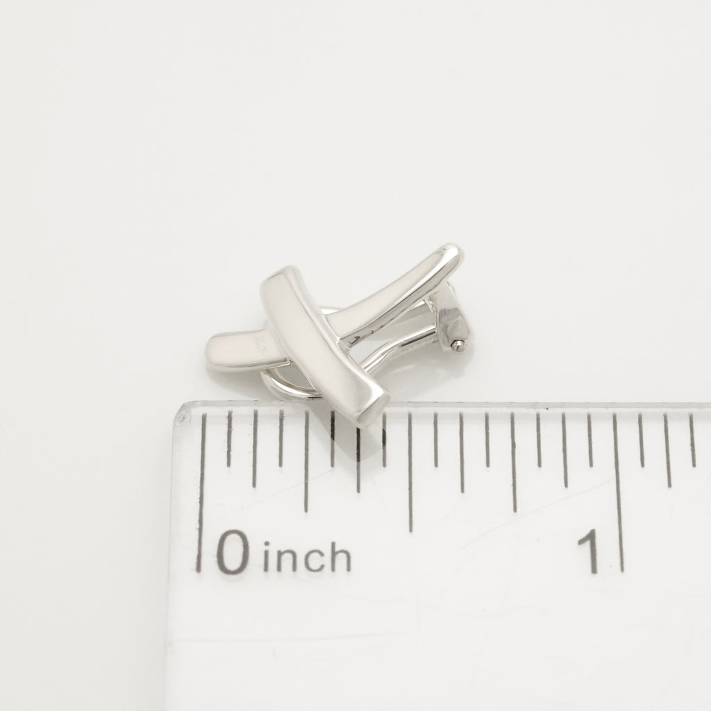 TIFFANY&Co. キス クロス パロマピカソ クリップ イヤリング AG925