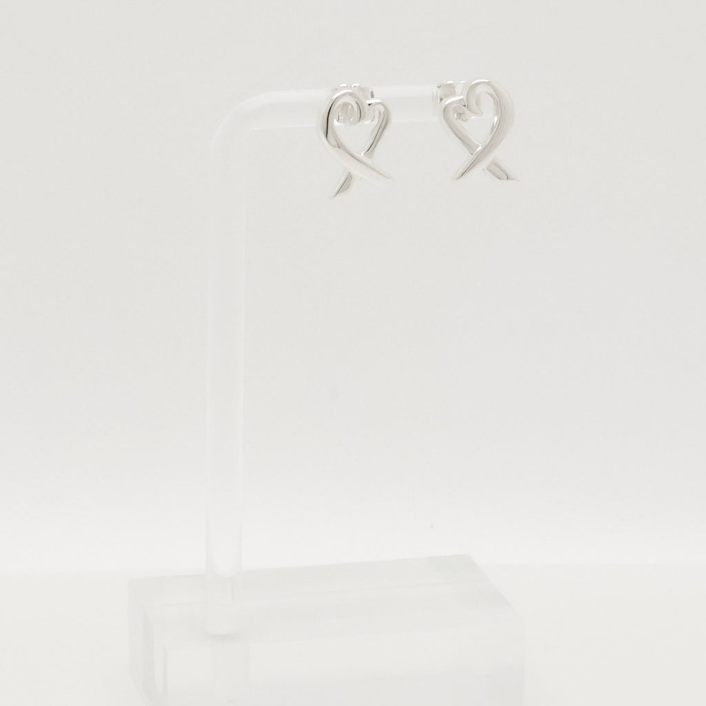TIFFANY&Co. ラビングハート パロマピカソ スタッド ピアス AG925