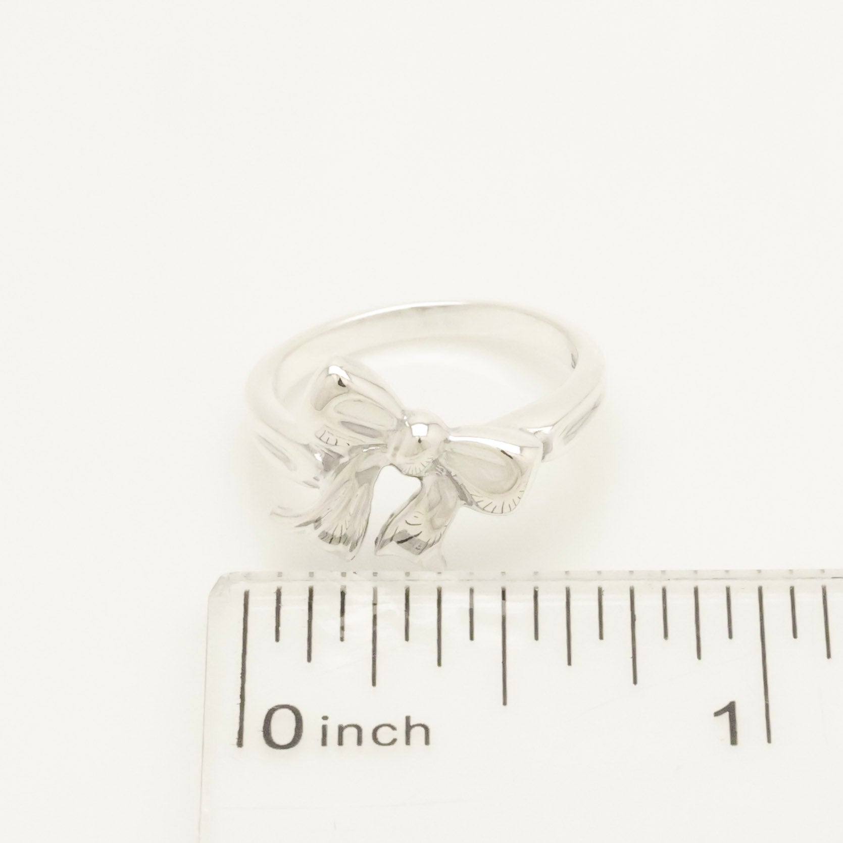 Tiffany & Co. Mini Ribbon Ring Sterling Silver 925