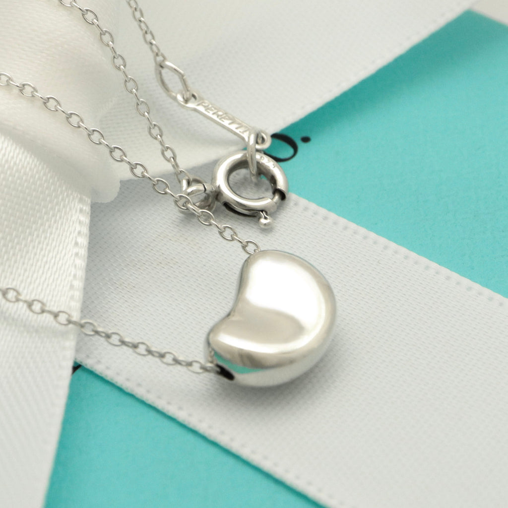 TIFFANY&Co. ミニ ビーン エルサペレッティ ネックレス AG925