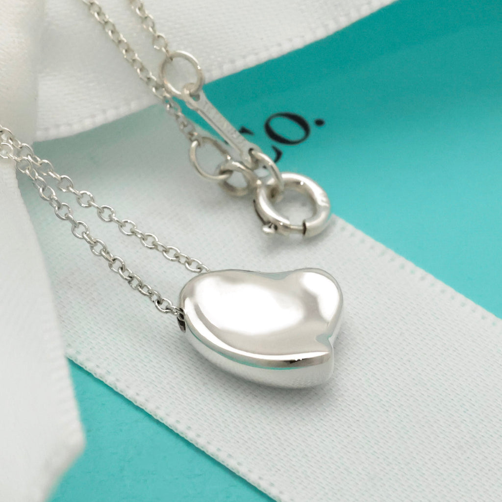 TIFFANY&Co. フル ハート エルサペレッティ ネックレス AG925
