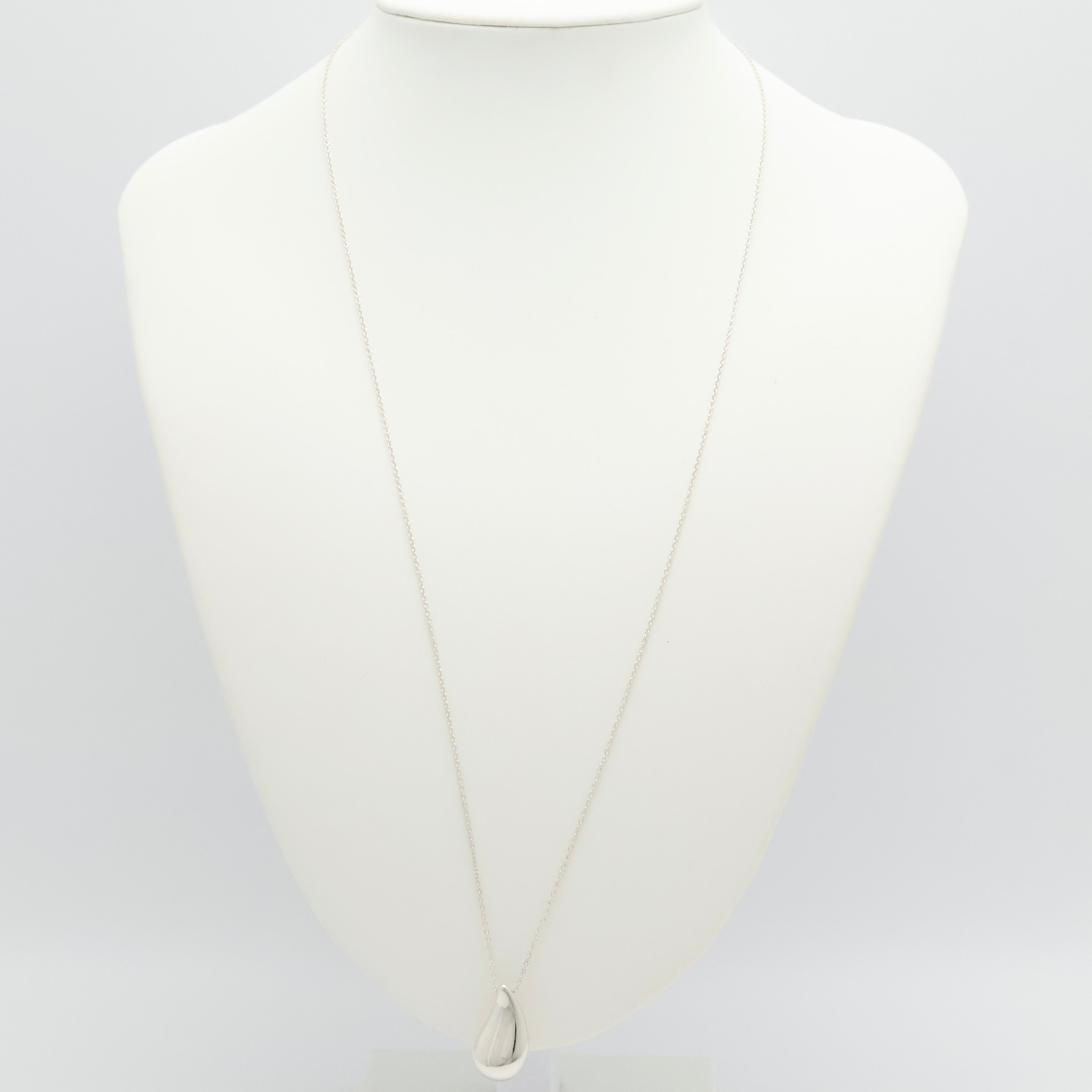 TIFFANY&Co. ラージ ティアドロップ エルサペレッティ ネックレス AG925