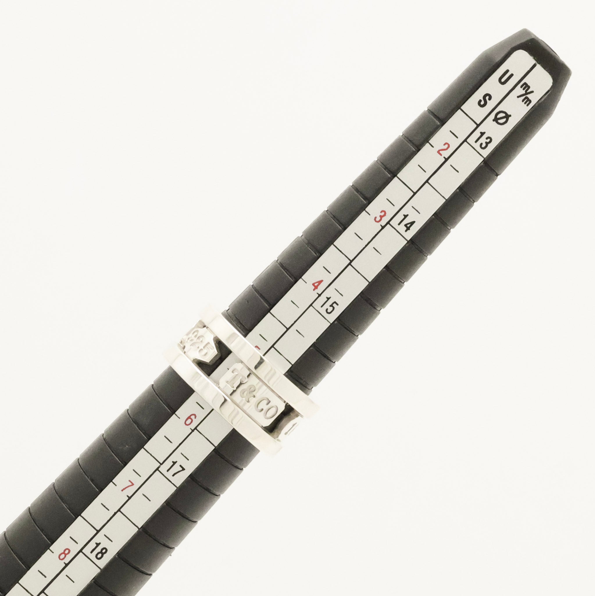 TIFFANY&Co. 1837 エレメント ワイド リング 9.5 号 AG925