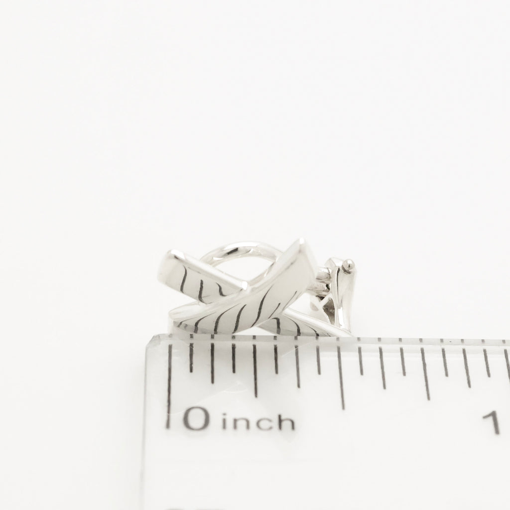 TIFFANY&Co. キス クロス パロマピカソ クリップ イヤリング AG925