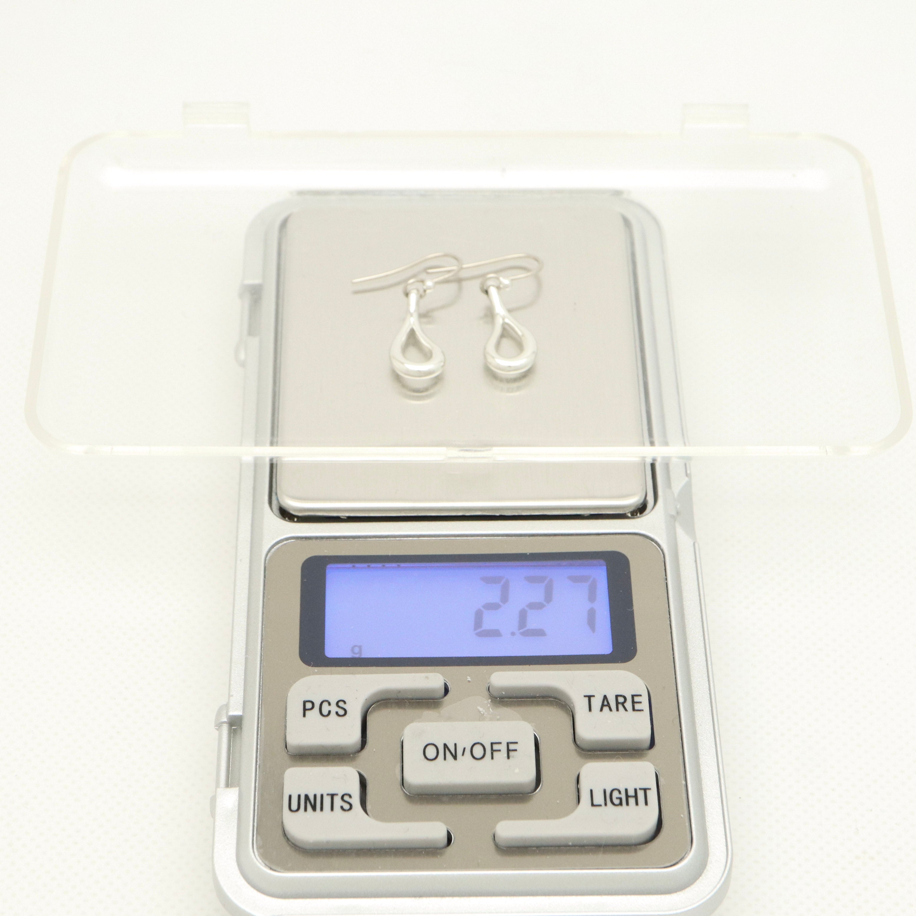 TIFFANY&Co.  オープン ティアドロップ エルサペレッティ フック ピアス AG925