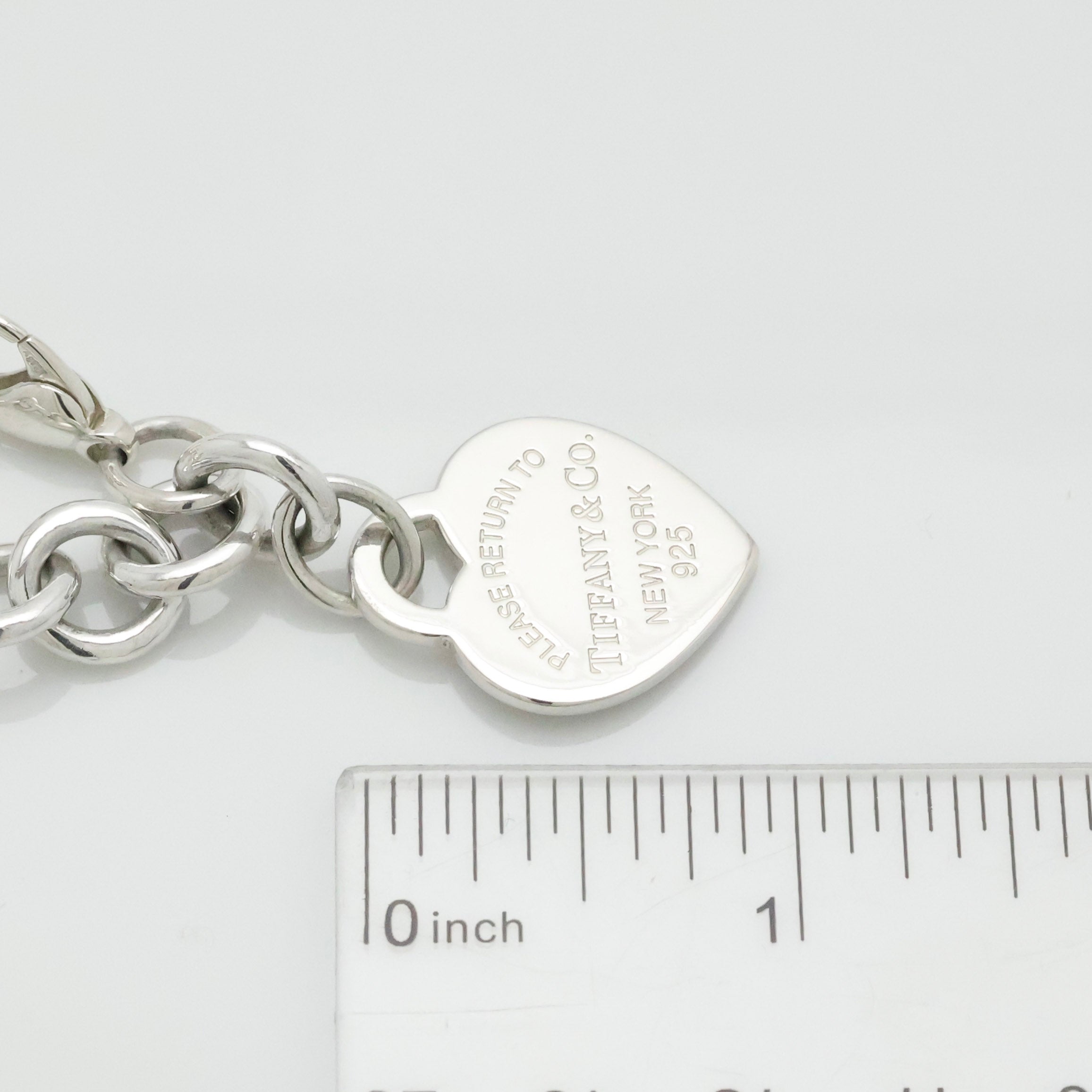 TIFFANY&Co. リターントゥ ティファニー ハート タグ チェーン ブレスレット AG925
