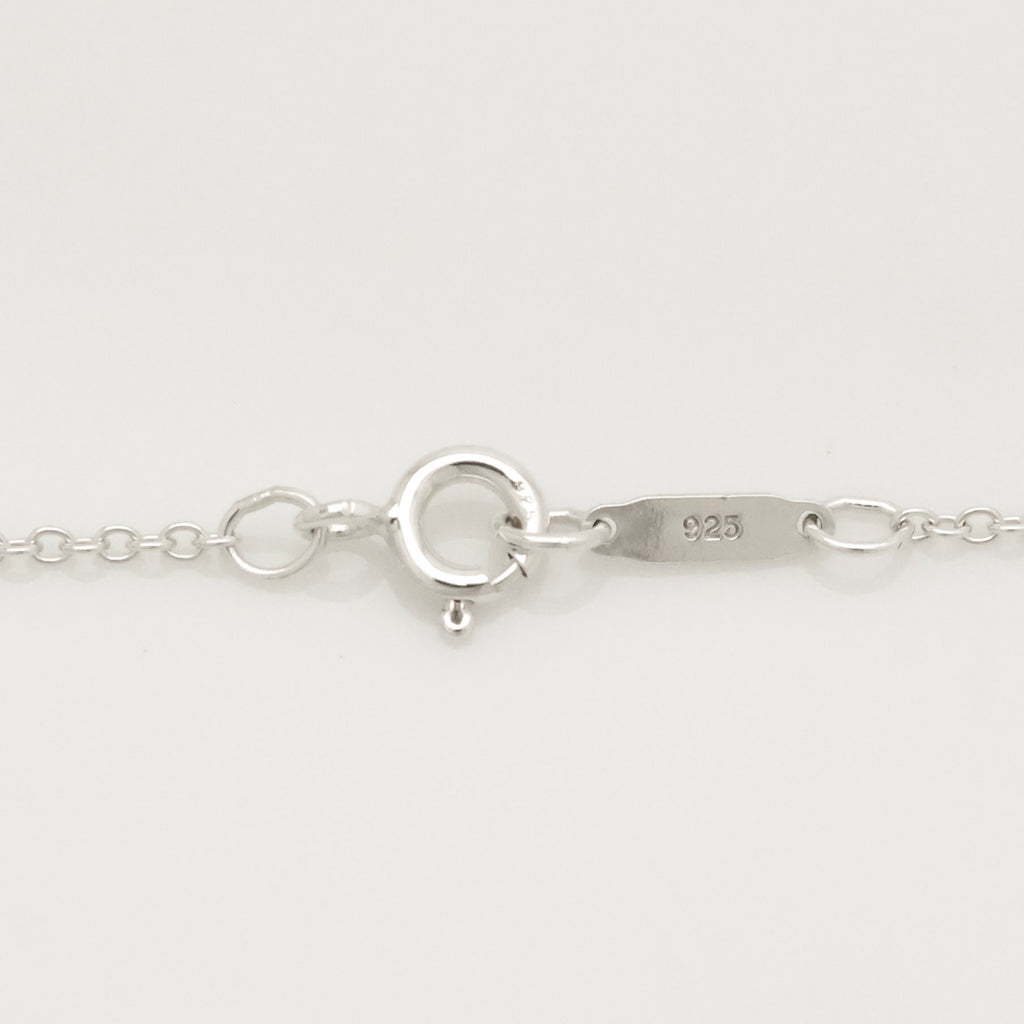 Tiffany & Co. Notes New York XL Large Wavy Round Circle Necklace Sterling Silver 925