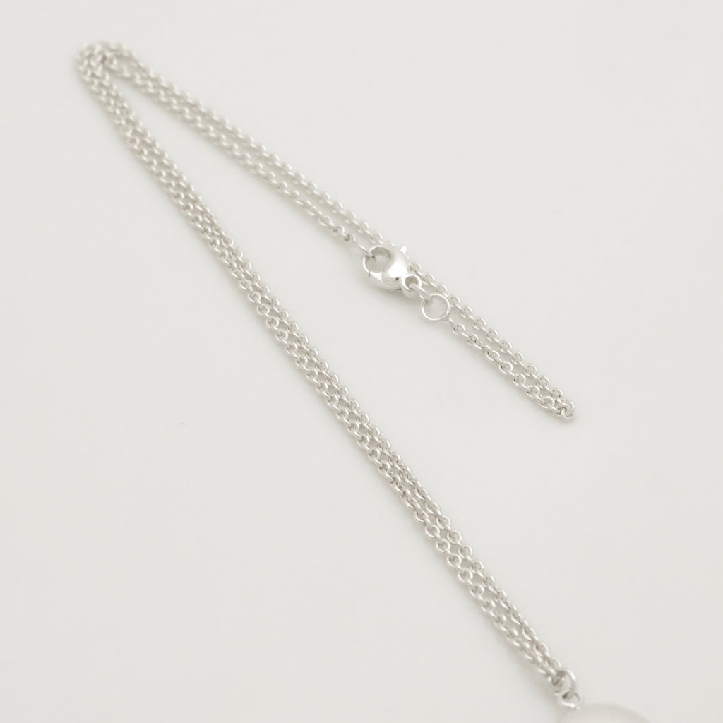 Tiffany & Co. Three Circle Drop Disk Pendant Dangle Necklace Sterling Silver 925