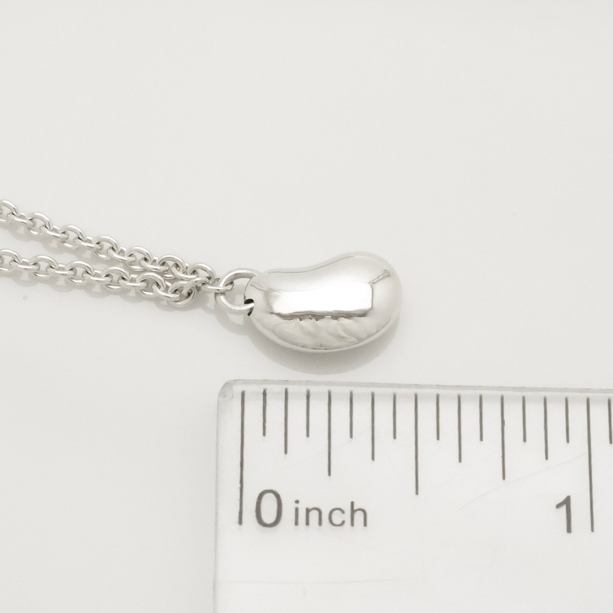 Tiffany & Co. Sterling Silver 925 Elsa Peretti  Bean Bracelet 