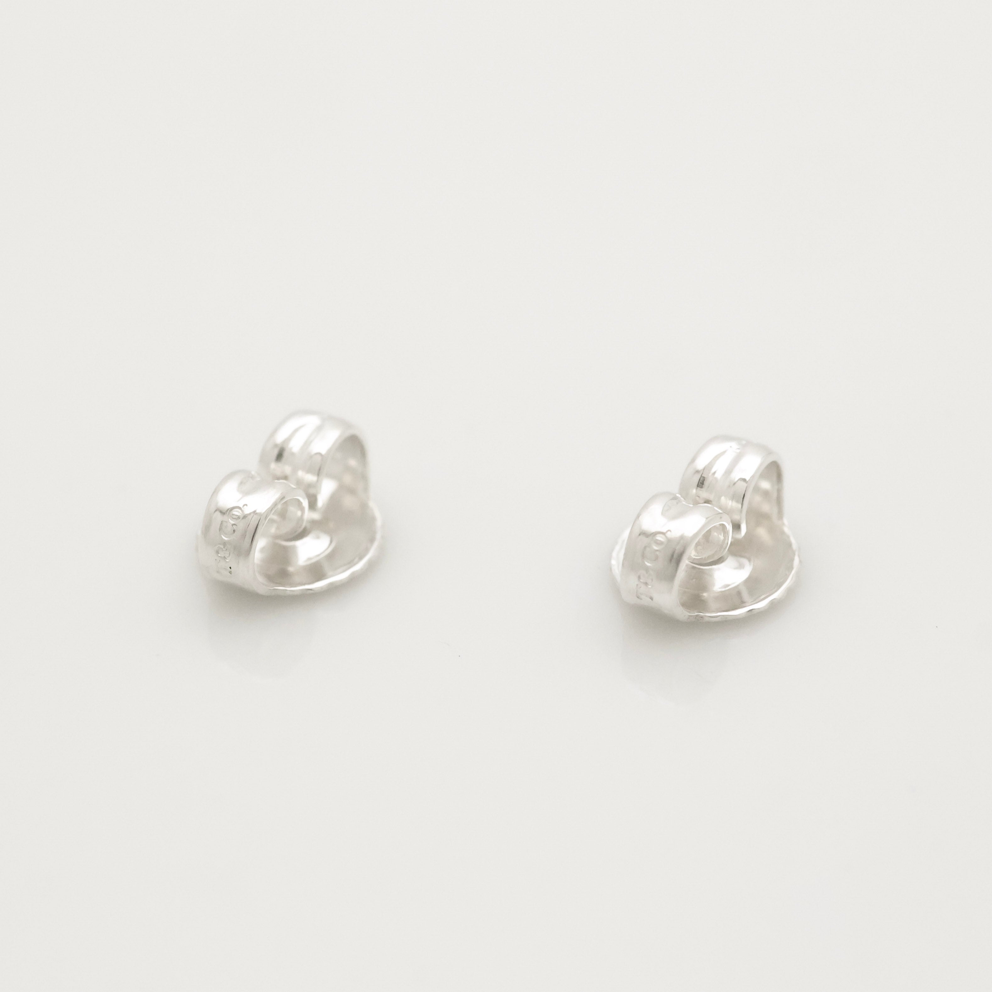 TIFFANY&Co. ティアドロップ エルサペレッティ スタッド ピアス AG925