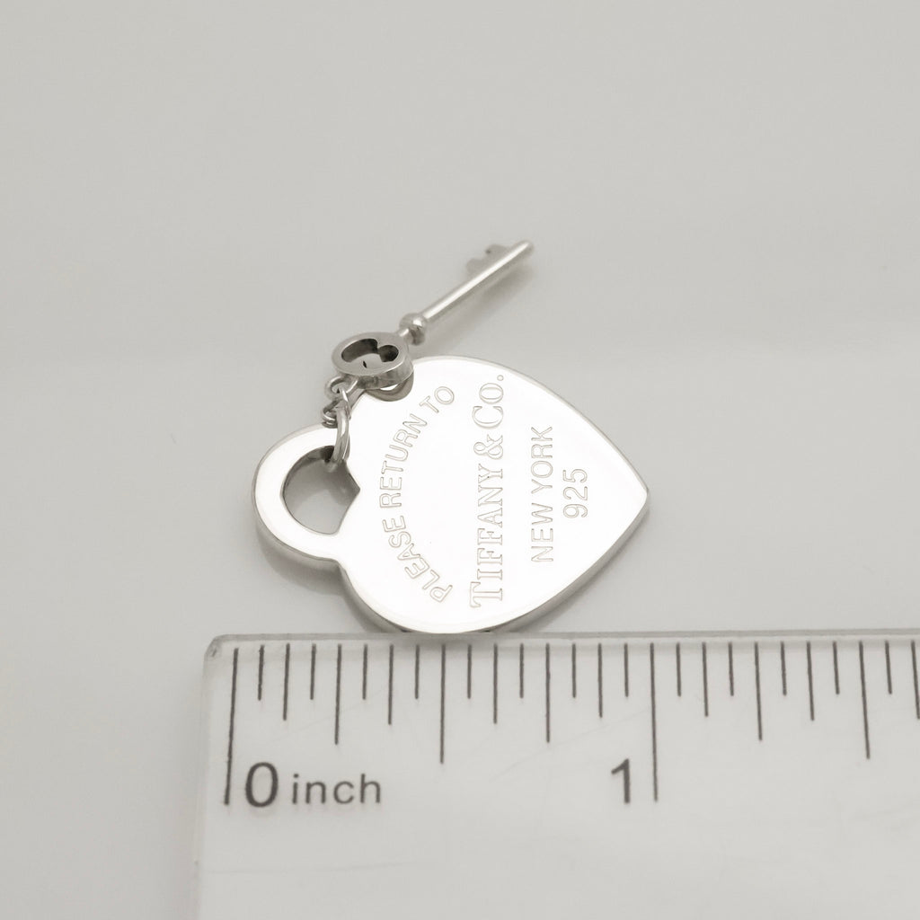 TIFFANY&Co. リターン トゥ ティファニー ハート タグ キー ペンダント チャーム AG925