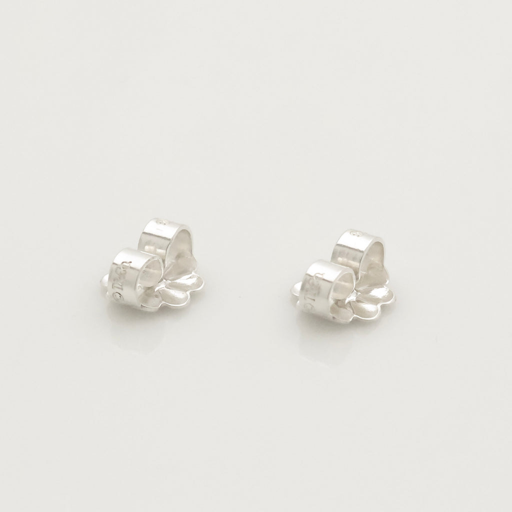 Tiffany & Co. Elsa Peretti Bean Design Earrings Sterling Silver 925