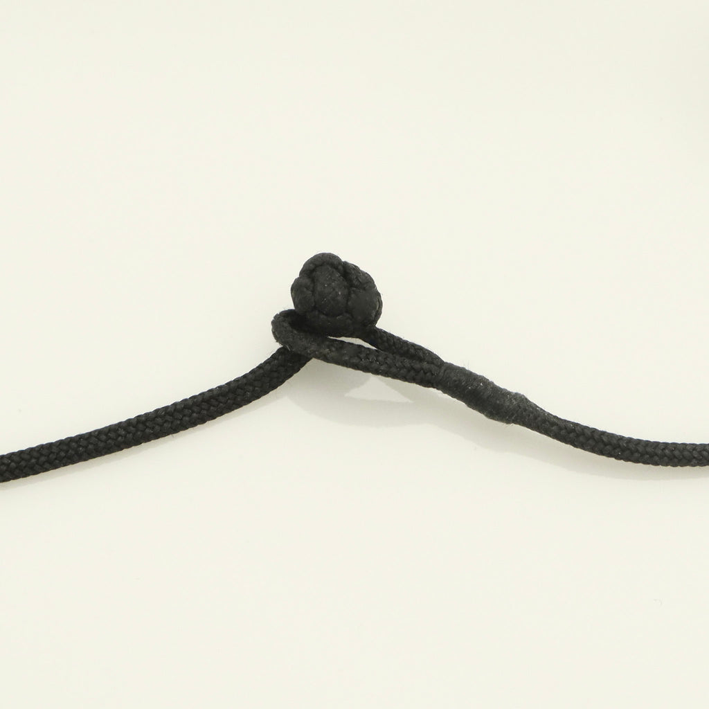  Tiffany & Co. Seviana Silk Cord Necklace Sterling Silver 925