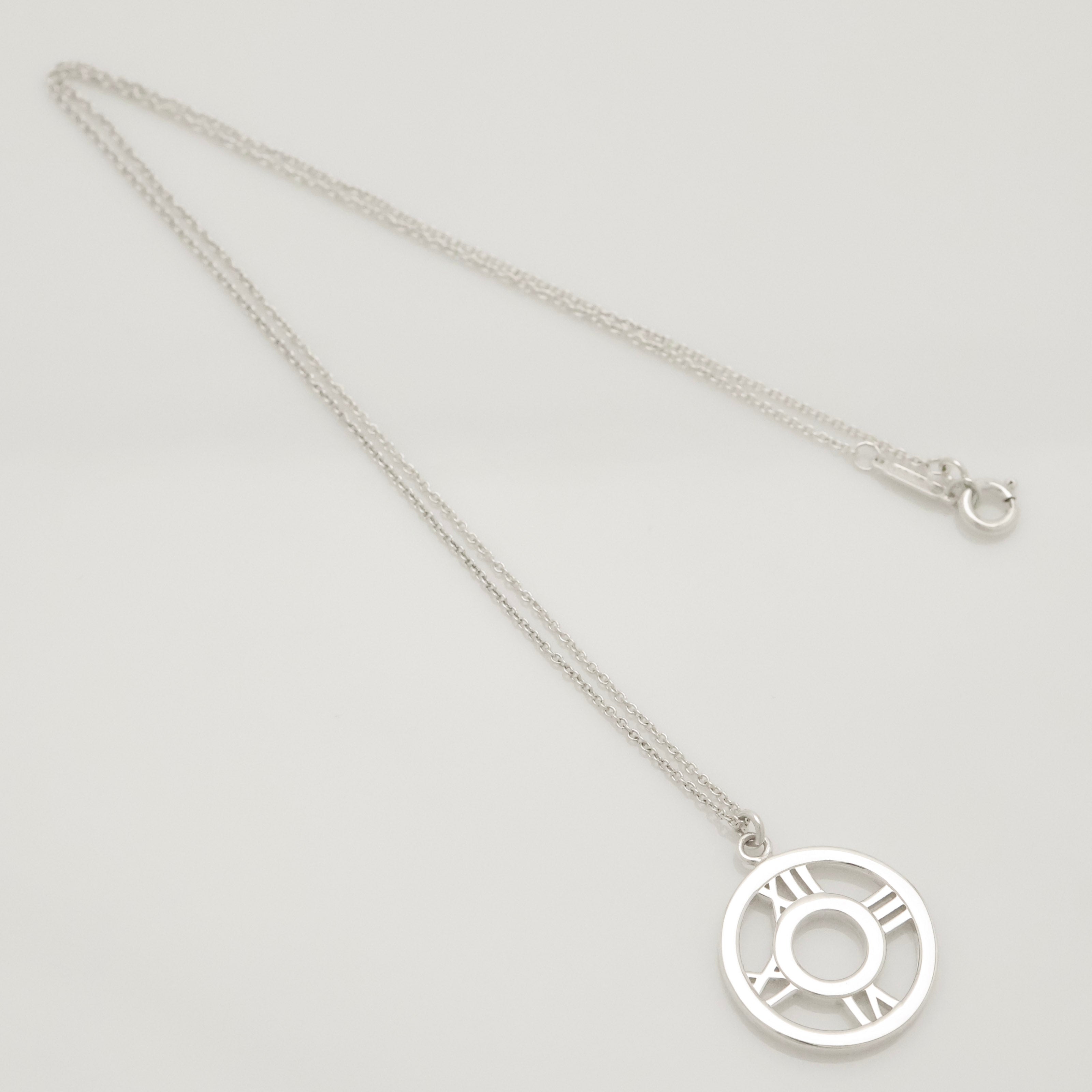 TIFFANY&Co. オープン アトラス サークル ネックレス AG925