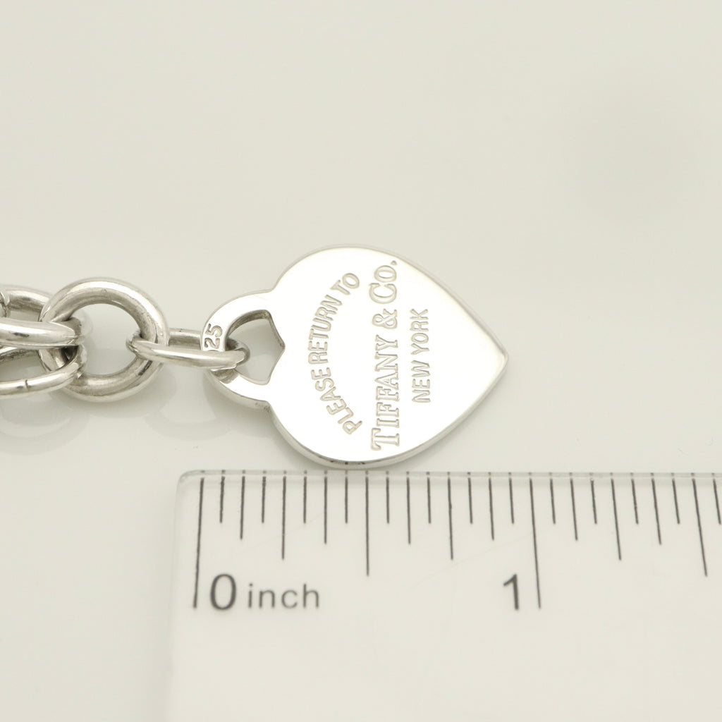 TIFFANY&Co. リターントゥ ティファニー ハート タグ チェーン ブレスレット AG925