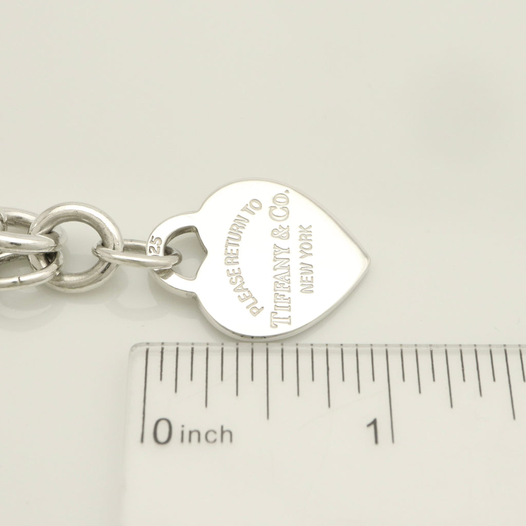 TIFFANY&Co. リターントゥ ティファニー ハート タグ チェーン ブレスレット AG925