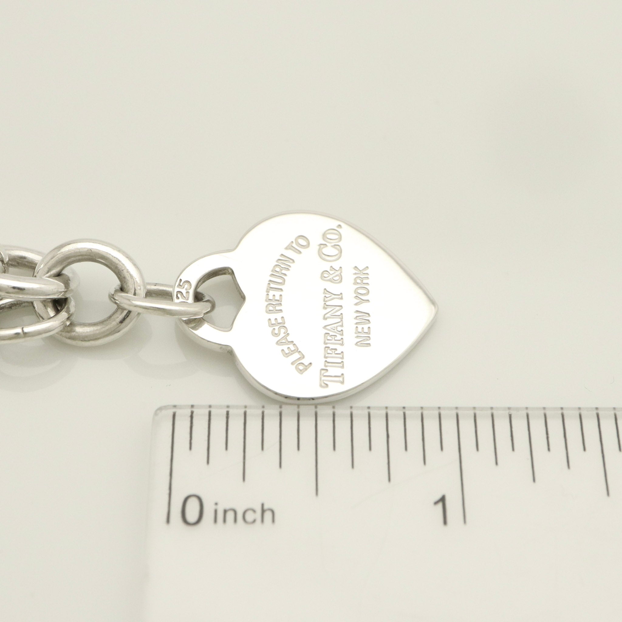TIFFANY&Co. リターントゥ ティファニー ハート タグ チェーン ブレスレット AG925