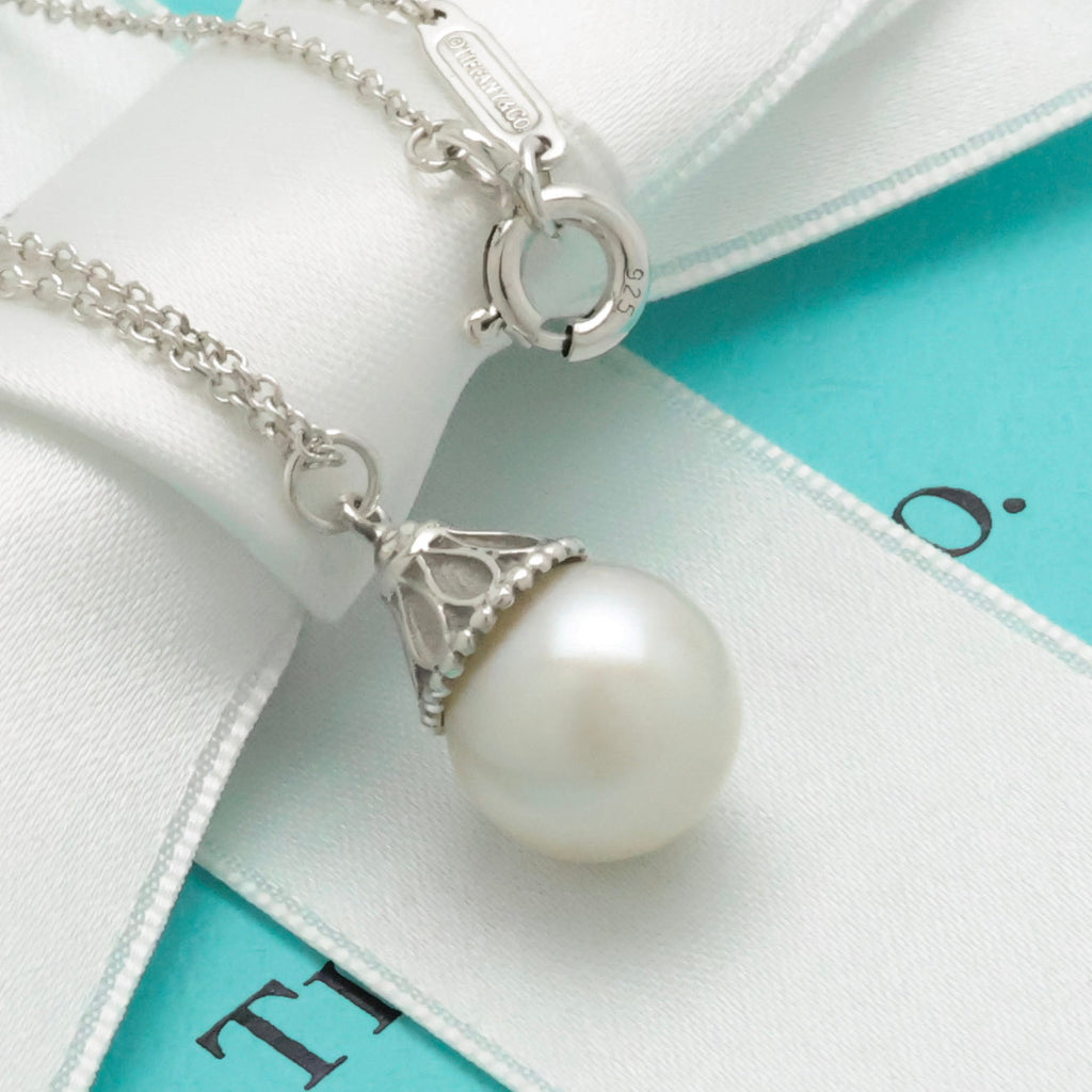 TIFFANY&Co. ジークフェルド パール ネックレス AG925