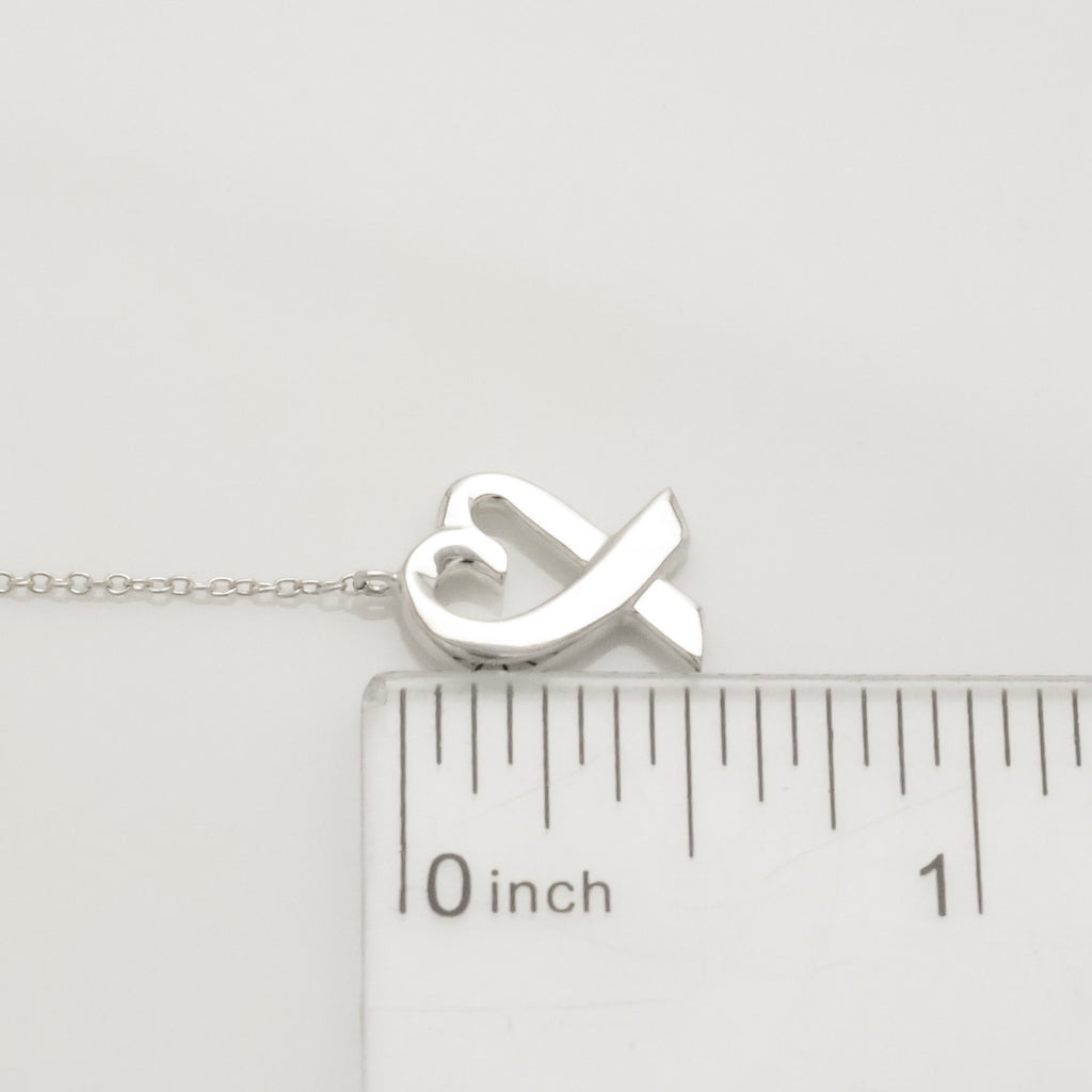 TIFFANY&Co. ラビング ハート パロマピカソ ラリアット ネックレス AG925